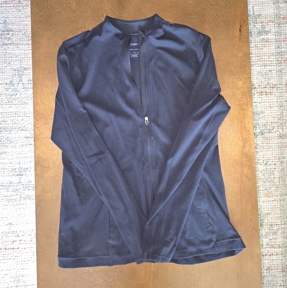 Nike Dri-FIT Yoga Jacket in Black
